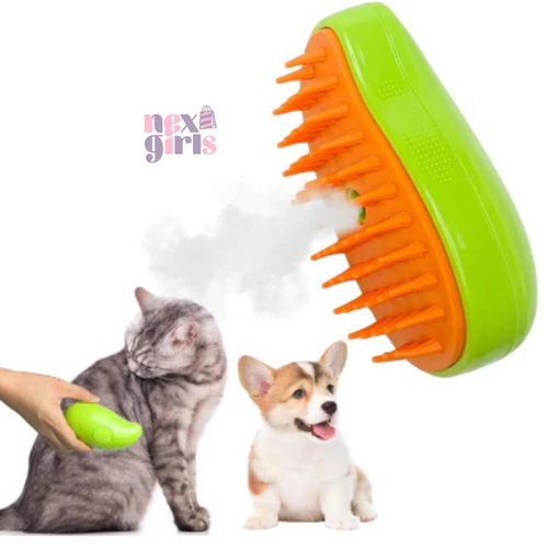 CEPILLO A VAPOR PARA MASCOTAS 3 EN 1